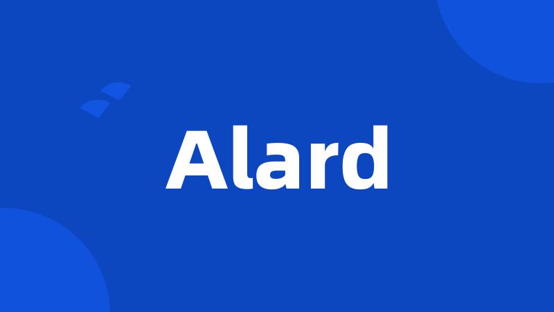 Alard