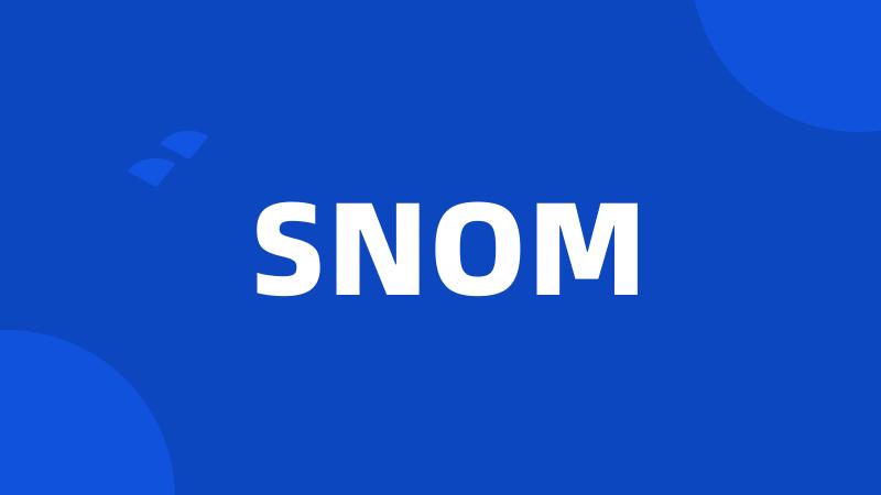 SNOM