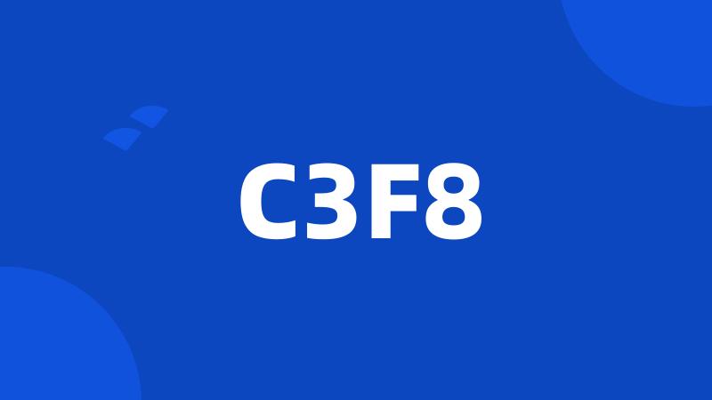 C3F8