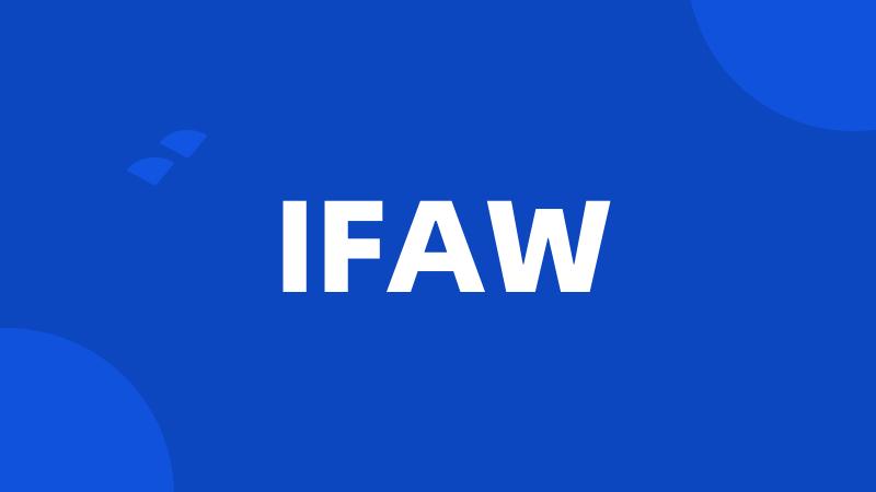 IFAW