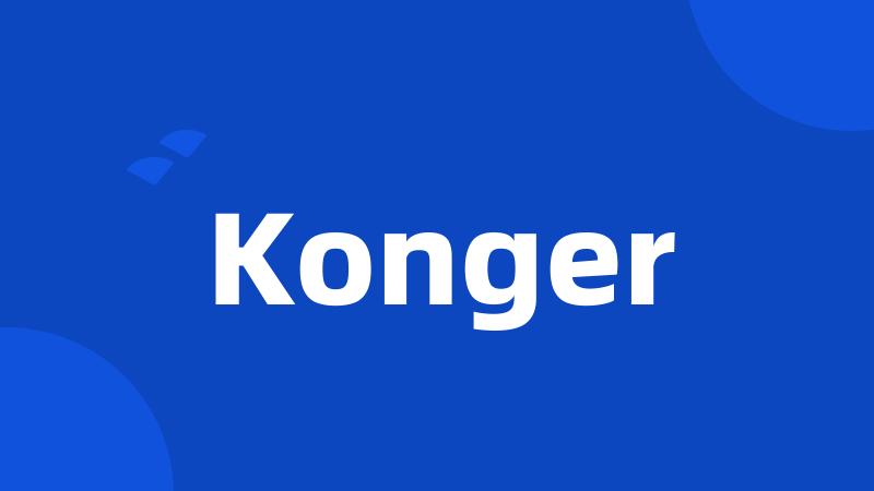 Konger