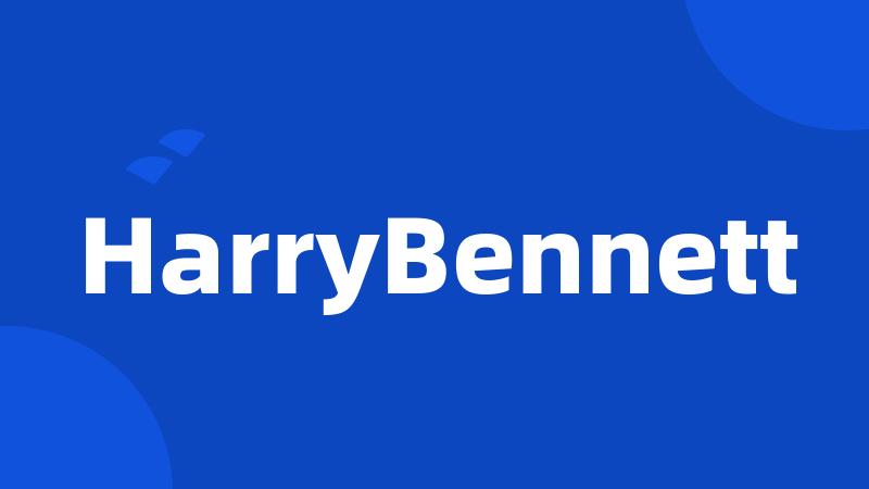 HarryBennett