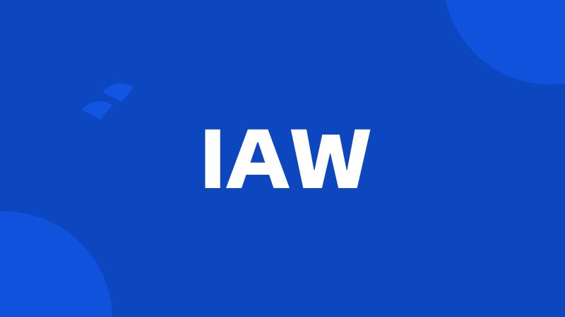 IAW