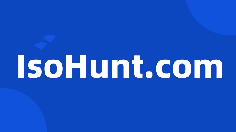 IsoHunt.com