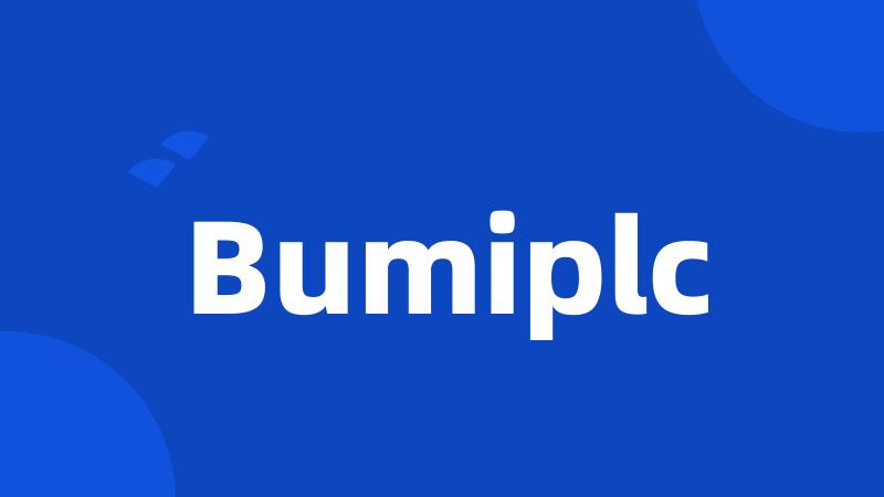 Bumiplc