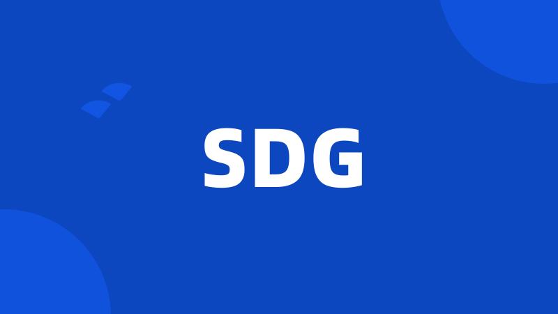 SDG