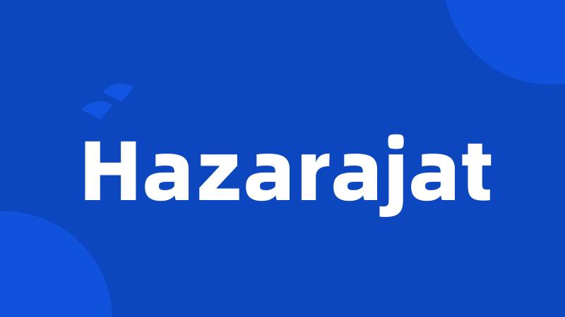 Hazarajat