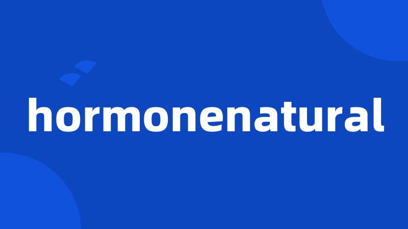 hormonenatural