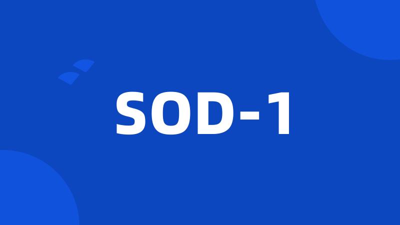 SOD-1