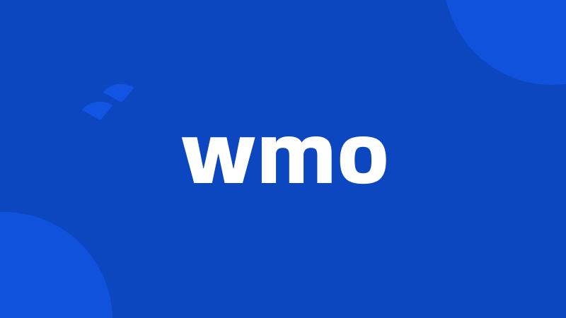 wmo