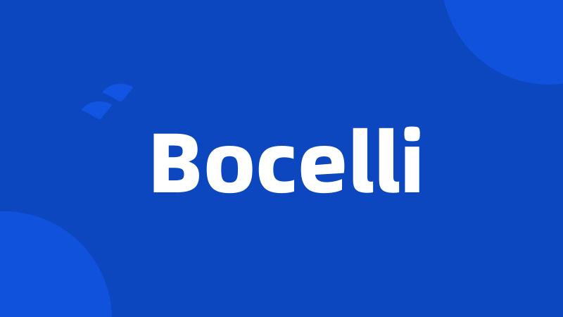 Bocelli