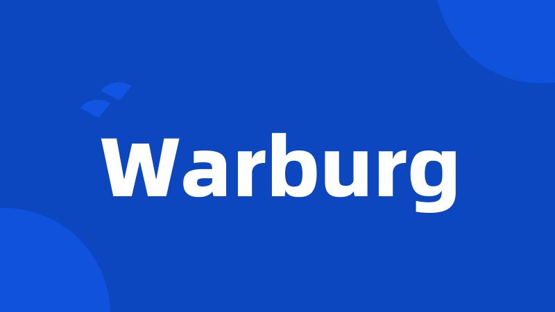 Warburg