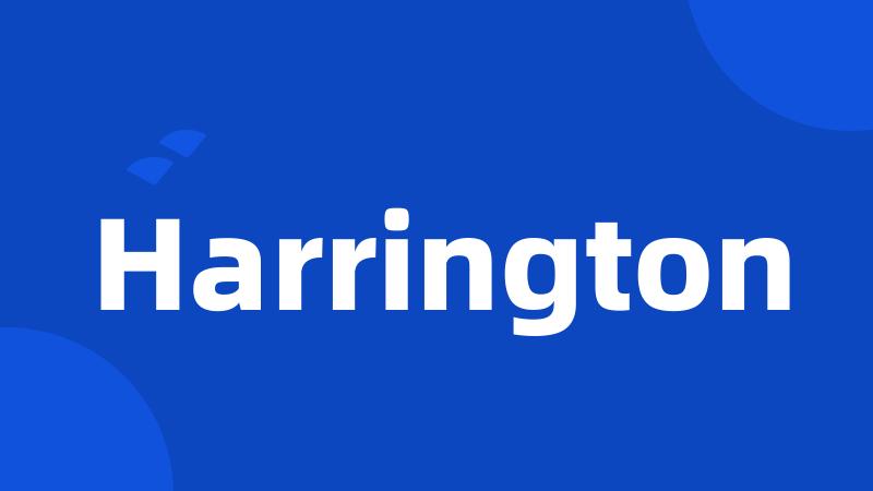 Harrington