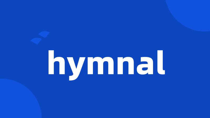 hymnal