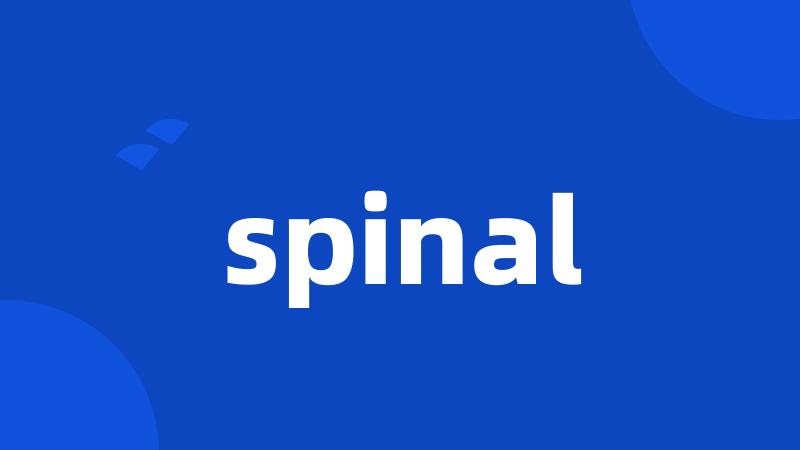 spinal