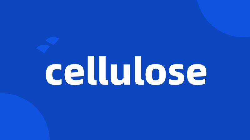 cellulose