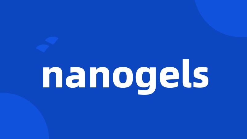 nanogels