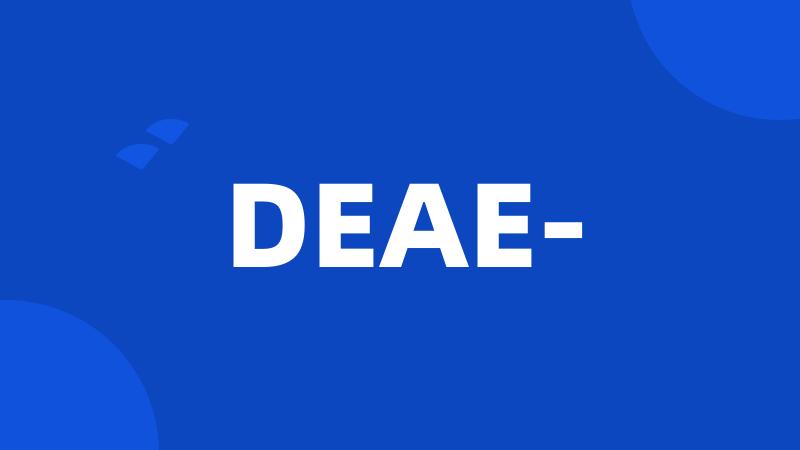 DEAE-