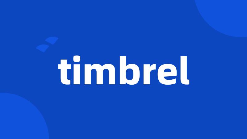 timbrel