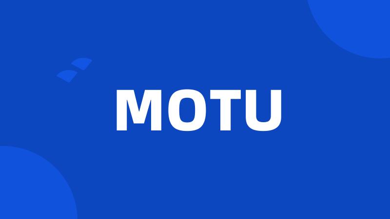 MOTU