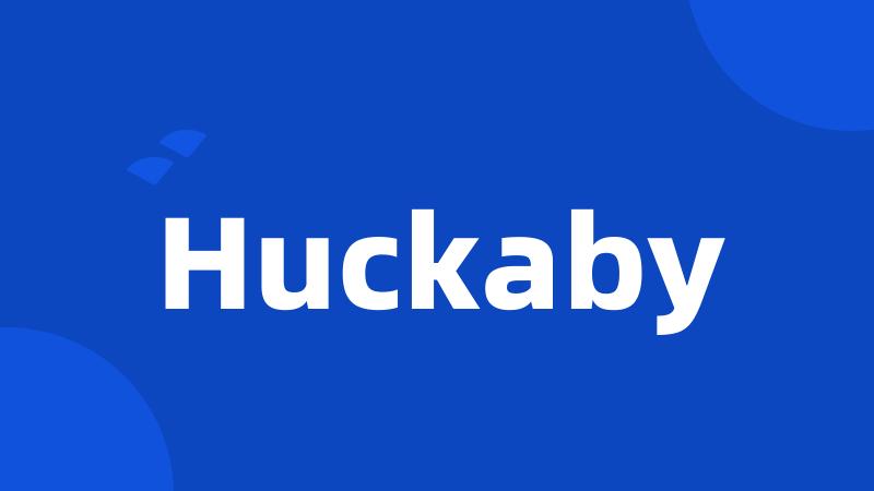 Huckaby