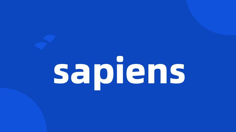 sapiens