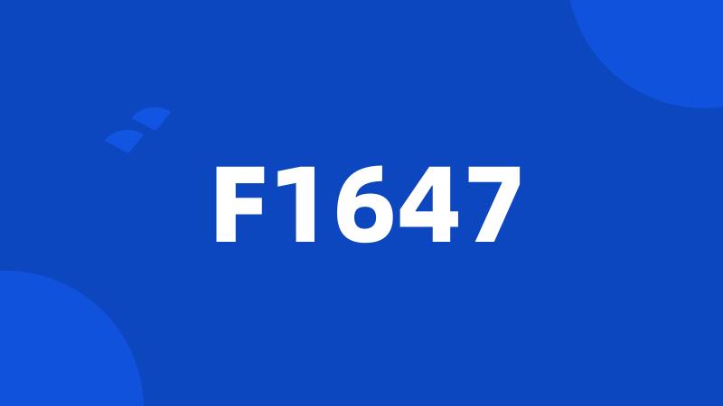 F1647