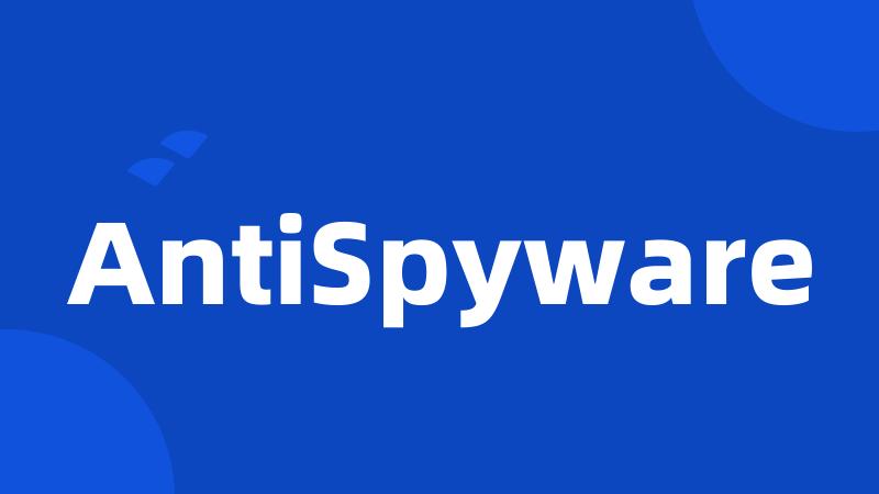 AntiSpyware