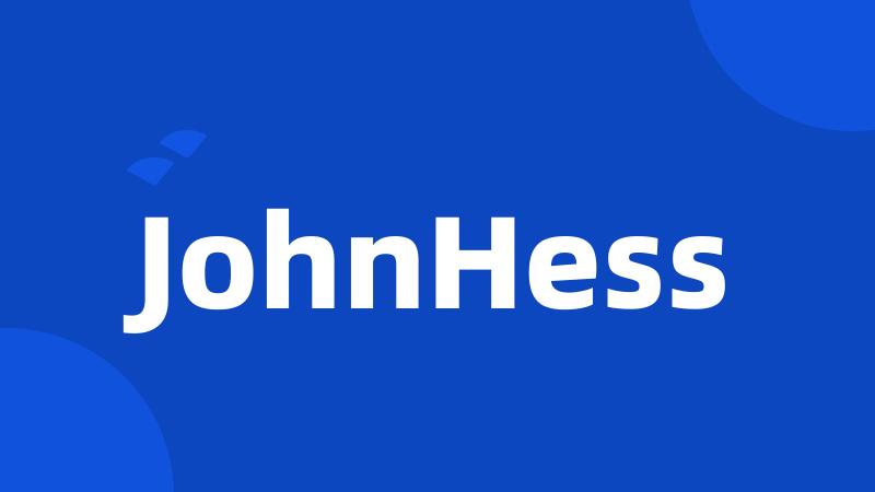 JohnHess