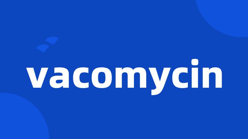 vacomycin