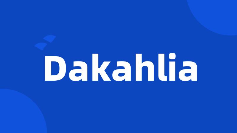 Dakahlia