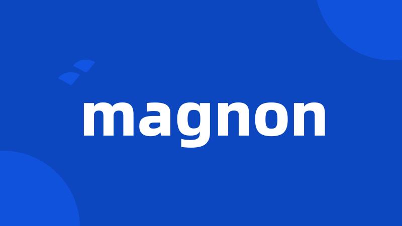 magnon