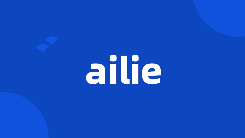 ailie