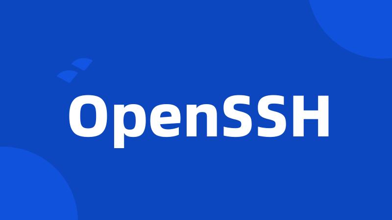 OpenSSH