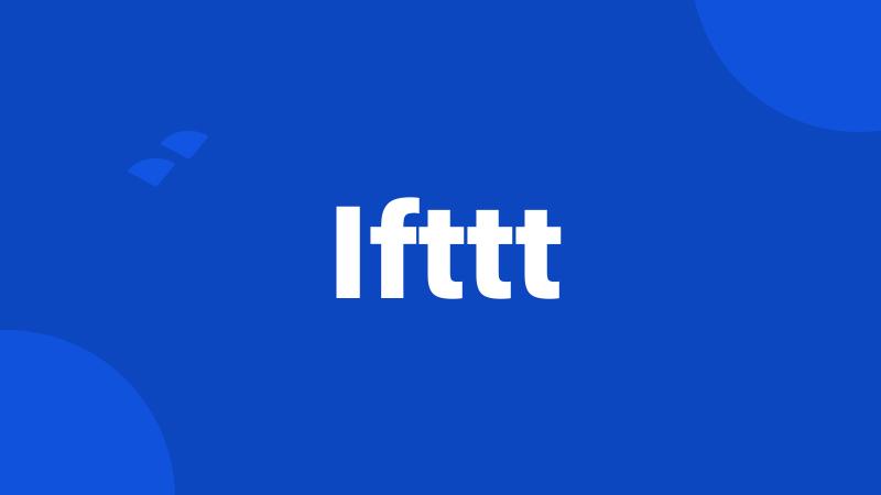 Ifttt