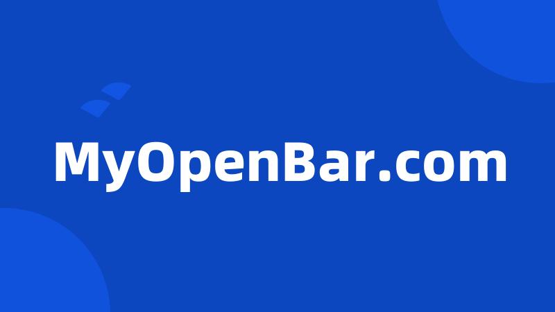 MyOpenBar.com