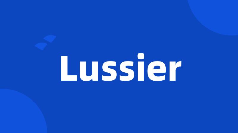 Lussier