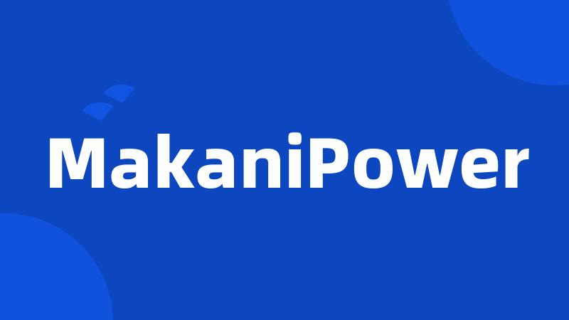 MakaniPower