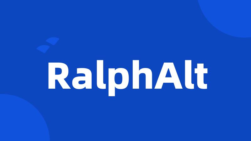 RalphAlt