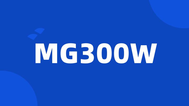 MG300W