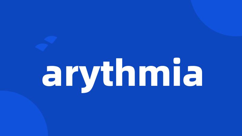 arythmia