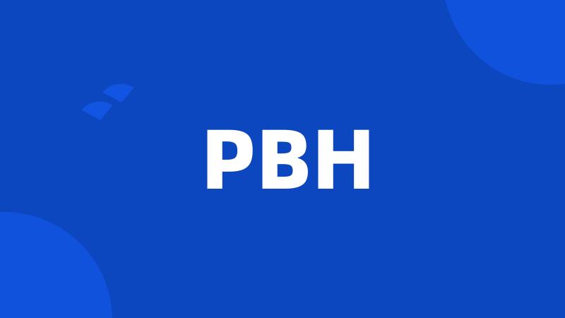 PBH