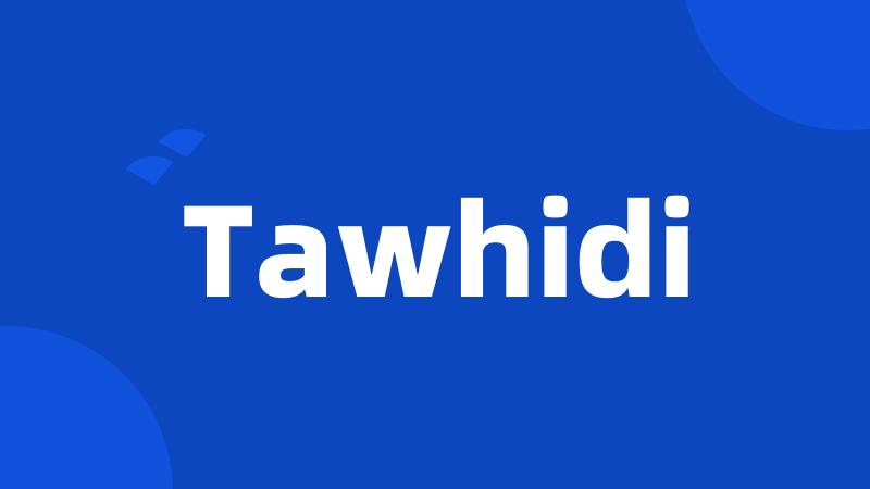 Tawhidi