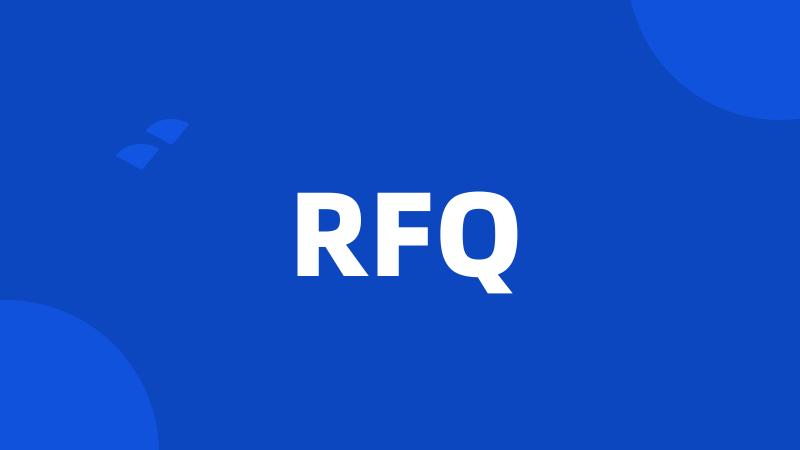 RFQ