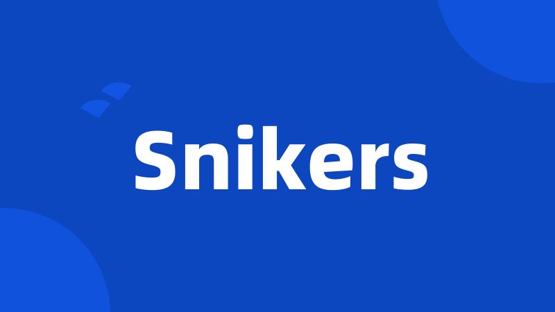 Snikers