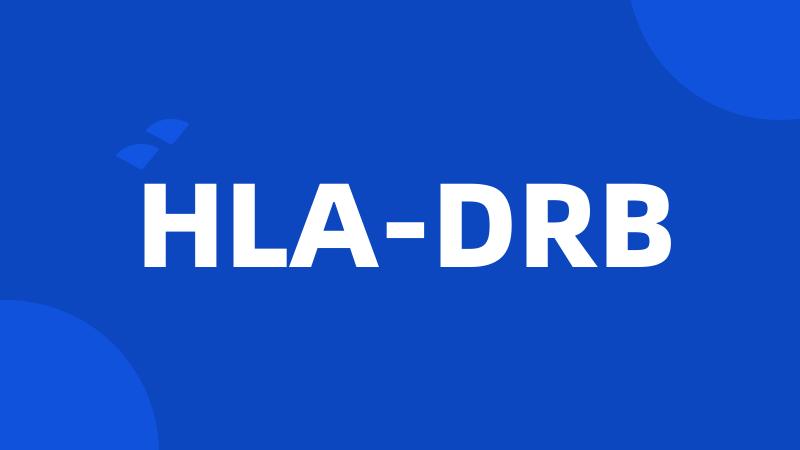 HLA-DRB