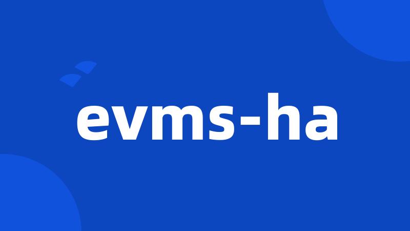 evms-ha