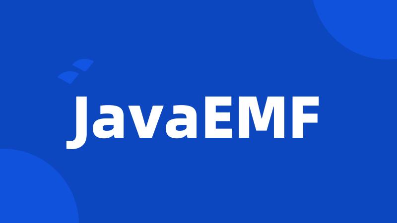 JavaEMF