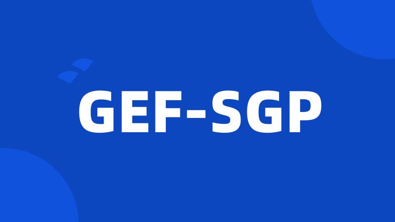 GEF-SGP