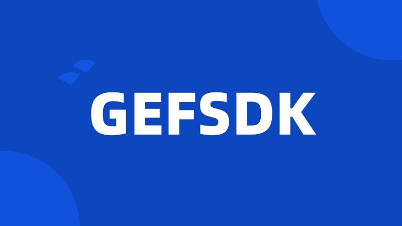 GEFSDK